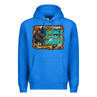 True Royal gobble gobble gobble Premium Hoodie - RanaPortraitStore