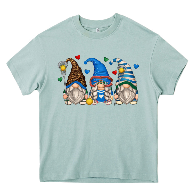 Lacrosse Gnomes Heavy Core Tee by Zillion Design Studio | Teevron