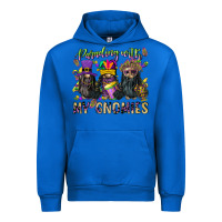 Cobalt parading with my gnomies Urban Hoodie - CowGirlArtShop