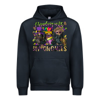 Navy parading with my gnomies Urban Hoodie - CowGirlArtShop