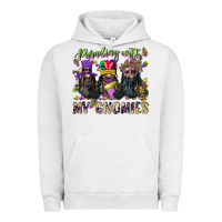 Pigment Lunar Rock parading with my gnomies Urban Hoodie - CowGirlArtShop