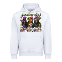 White parading with my gnomies Urban Hoodie - CowGirlArtShop