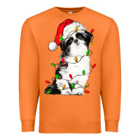 Carrot christmas shih tzu dog Premium Sweatshirt - LillyAllenDesigns