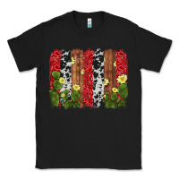 Black cactus cowhide  brushstroke Classic Tee - AdoDesignShop
