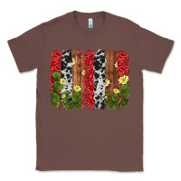 Chestnut cactus cowhide  brushstroke Classic Tee - AdoDesignShop