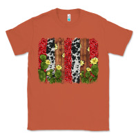 Copper cactus cowhide  brushstroke Classic Tee - AdoDesignShop