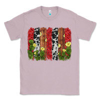 Lilac cactus cowhide  brushstroke Classic Tee - AdoDesignShop