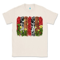 Natural cactus cowhide  brushstroke Classic Tee - AdoDesignShop