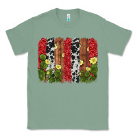 Sage cactus cowhide  brushstroke Classic Tee - AdoDesignShop