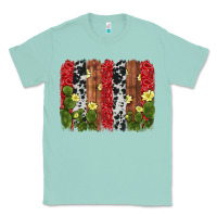 Seafoam cactus cowhide  brushstroke Classic Tee - AdoDesignShop