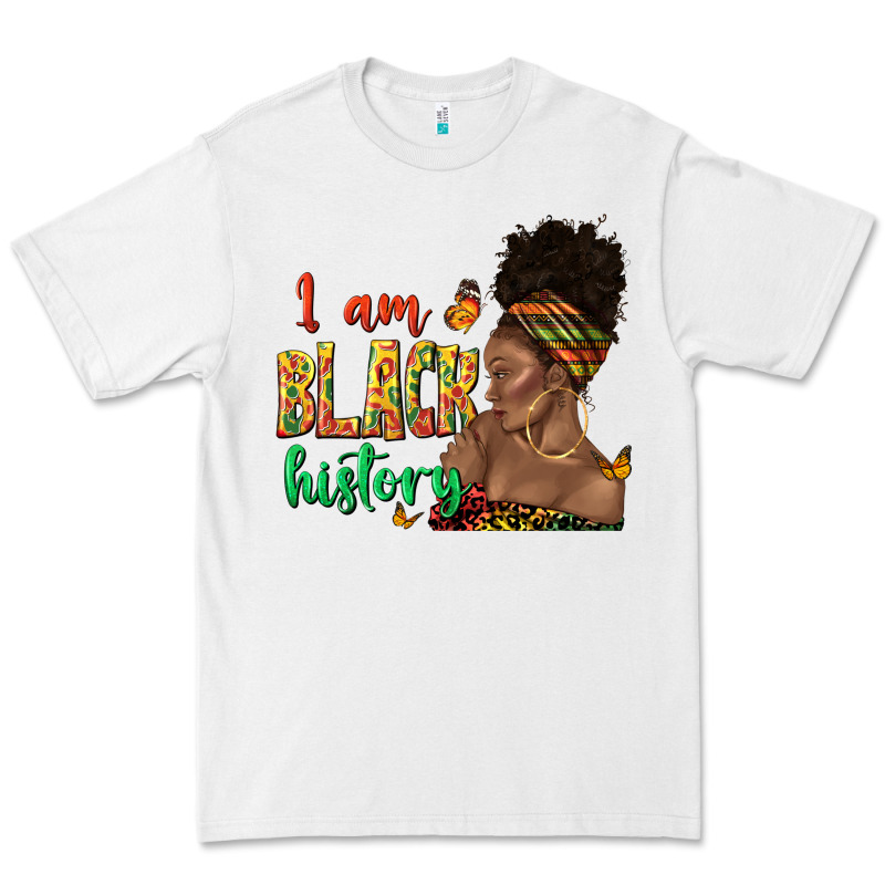 I Am Black History Afro Black Woman Juneteenth Premium Tee by texasbilliewilder | Teevron