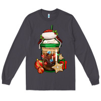 Smoke Christmas vacation trapper hat coffee cup Long Sleeve Tee - Jasminsmagicworld