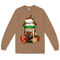 Toasted Coconut Christmas vacation trapper hat coffee cup Long Sleeve Tee - Jasminsmagicworld