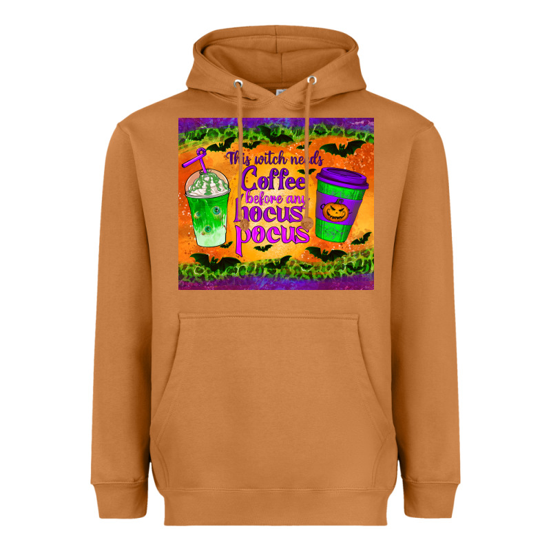 This Witch Needs Coffee Before Any Hocus Pocus Tumbler Heavyweight Hoodie by BundleAndBundleShop | Teevron