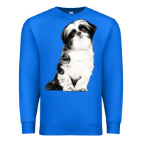 True Royal shih tzu dog Premium Sweatshirt - LillyAllenDesigns