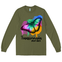 Army Green transformada por dios Long Sleeve Tee - JahusDesignShop