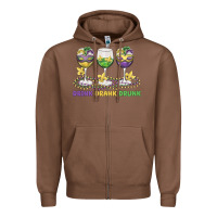 Chestnut drink drank drunk Zipper Hoodie - MaliasSmallBusiness