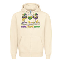 Sandshell drink drank drunk Zipper Hoodie - MaliasSmallBusiness
