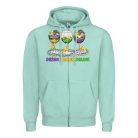 Seafoam drink drank drunk Zipper Hoodie - MaliasSmallBusiness