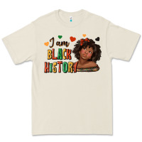 Bone i am black history afro girl Premium Tee - texasbilliewilder