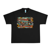 Black sunflower gemstone background Urban Heavy Tee - JahusDesignShop