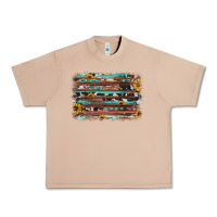 Burro sunflower gemstone background Urban Heavy Tee - JahusDesignShop