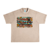 French Oak sunflower gemstone background Urban Heavy Tee - JahusDesignShop