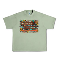 Sunflower Gemstone Background Urban Heavy Tee | Teevron