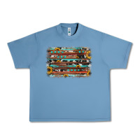 Pebble Blue sunflower gemstone background Urban Heavy Tee - JahusDesignShop