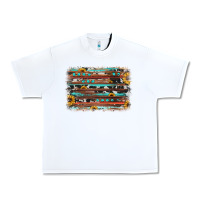 White sunflower gemstone background Urban Heavy Tee - JahusDesignShop
