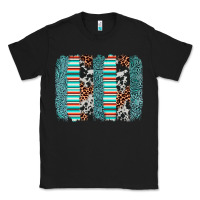 Black serape leopard cowhide  brushstroke Classic Tee - AdoDesignShop