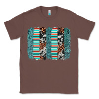 Chestnut serape leopard cowhide  brushstroke Classic Tee - AdoDesignShop