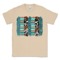 Mushroom serape leopard cowhide  brushstroke Classic Tee - AdoDesignShop