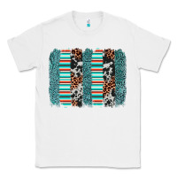 White serape leopard cowhide  brushstroke Classic Tee - AdoDesignShop