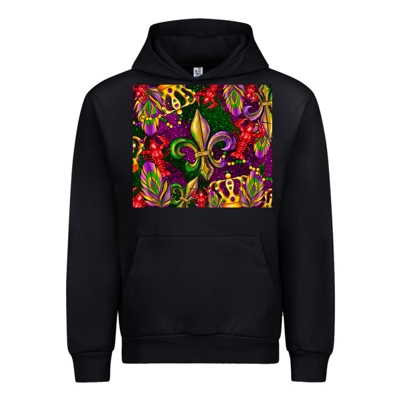 Mardi Gras Urban Hoodie by CowGirlArtShop | Teevron