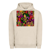 Pigment French Oak mardi gras Urban Hoodie - CowGirlArtShop