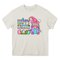 Cream happy easter gnomes Heavy Core Tee - Zillion Design Studio