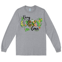 Heather Grey st. patricks day very lucky cma Long Sleeve Tee - BarkalooDesign