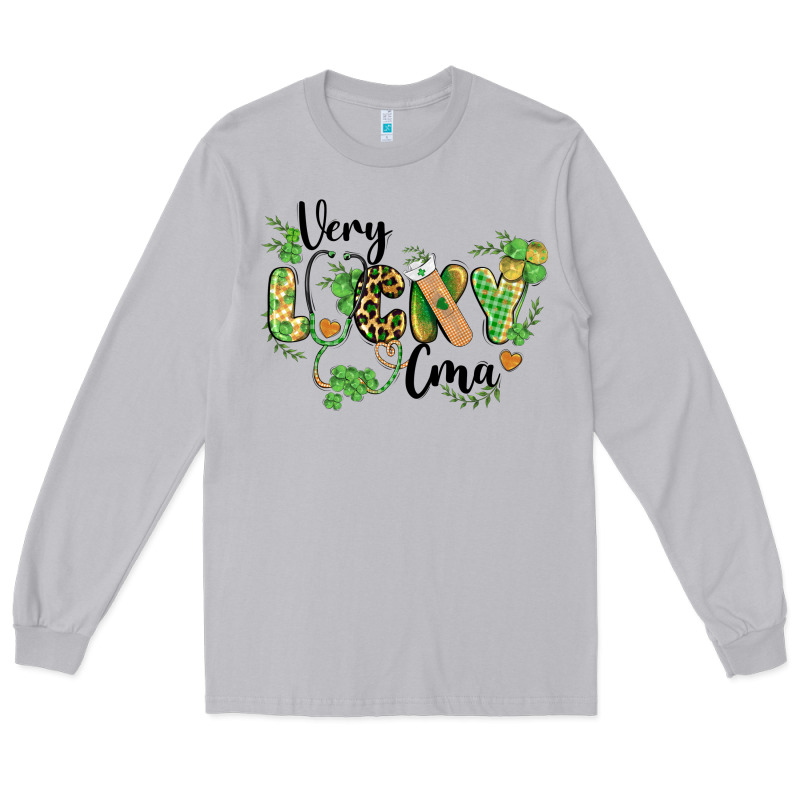 St. Patricks Day Very Lucky Cma Long Sleeve Tee by BarkalooDesign | Teevron