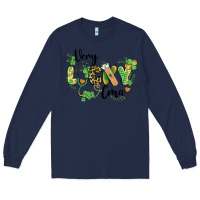Navy st. patricks day very lucky cma Long Sleeve Tee - BarkalooDesign