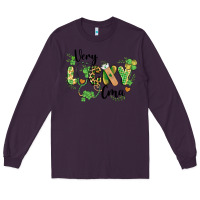 Plum st. patricks day very lucky cma Long Sleeve Tee - BarkalooDesign