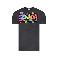 Vintage Black senior twenty twenty four Vintage Tee - AdoDesignShop