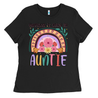 Black happiness is being an auntie Ladies Tee - JahusDesignShop