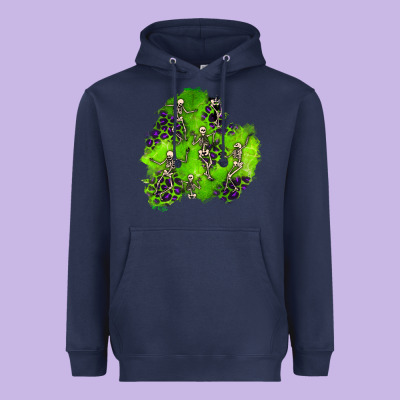 Halloween Patch 3 Heavyweight Hoodie Designed By Bundleandbundleshop