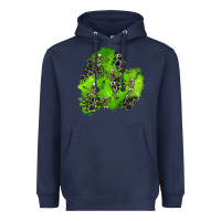 Navy halloween patch 3 Heavyweight Hoodie - BundleAndBundleShop