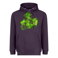 Plum halloween patch 3 Heavyweight Hoodie - BundleAndBundleShop