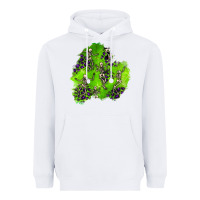 White halloween patch 3 Heavyweight Hoodie - BundleAndBundleShop