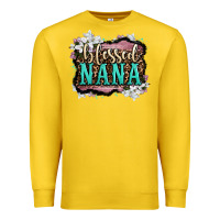 Lemon blessed nana Premium Sweatshirt - LillyAllenDesigns