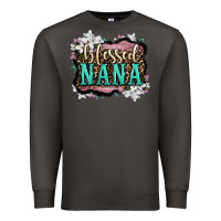 Smoke blessed nana Premium Sweatshirt - LillyAllenDesigns