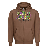 Chestnut booze beads Zipper Hoodie - MaliasSmallBusiness